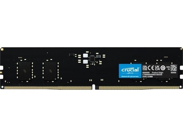 Crucial - DDR5 - modul - 8 GB - DIMM 288-pin - 4800 MT/s / PC5-38400 - CL40 - 1.1 V - ikke-bufret - ikke-ECC