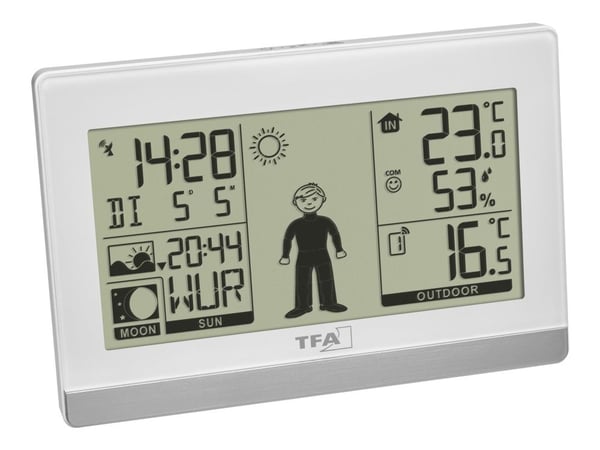 TFA Weather Boy - Værstasjon - hvit