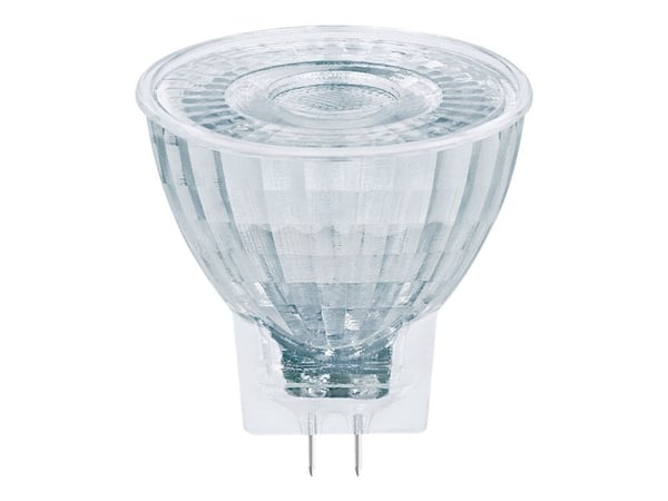OSRAM LED SUPERSTAR - LED-pære for søkelys - form: MR11 - GU4 - 4.5 W (ekvivalent 35 W) - klasse G - varmt hvitt lys - 2700 K