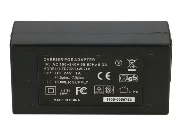 Extralink POE-24-24W - Strøminjektor - AC 100-240 V - 24 watt