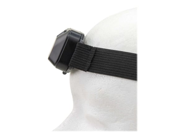 ANSMANN HD120B - Hodelykt - LED (COB) - 1 W - svart