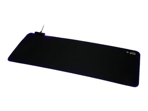 iBox IMPG5, Musta, Yksivärinen, USB-virta, Pelihiirimatto