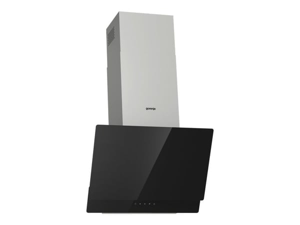 Gorenje Essential WHI649EXBG - Panser - skorsteinvinklet - bredde: 60 cm - dybde: 33.5 cm - ekstraksjon og resirkulasjon (-) - med intern motor - r...