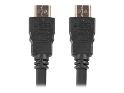 Lanberg HDMI - HDMI 1.8m musta kaapeli (CA-HDMI-13CC-0018-BK)