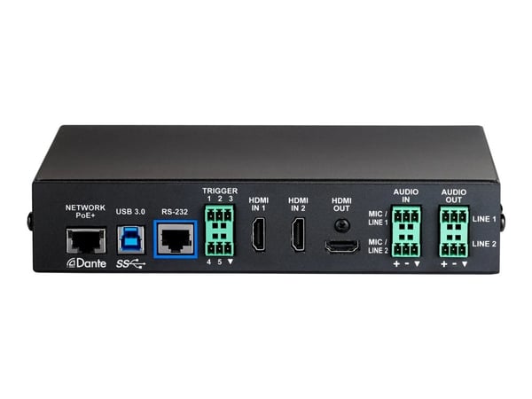 Vaddio AV Bridge 2x1 - Strømningsvideo/lydkoder / svitsjer