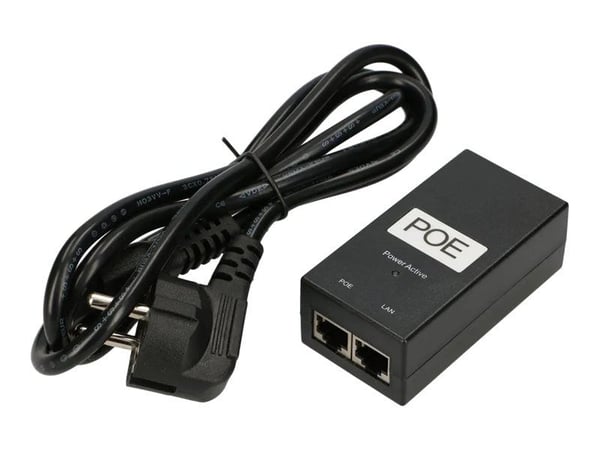 Extralink POE-24-24W - Strøminjektor - AC 100-240 V - 24 watt