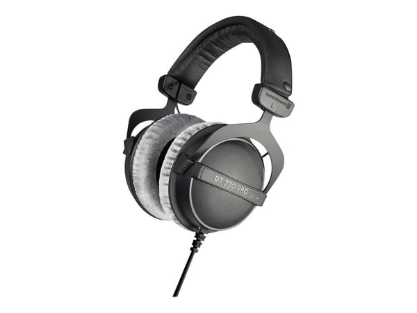 beyerdynamic DT 770 Pro - Hodetelefoner - full størrelse - kablet - 3,5 mm jakk - lydisolerende beyerdynamic DT 770 Pro - Hodetelefoner - full størrelse - kablet - 3,5 mm jakk - lydisolerende