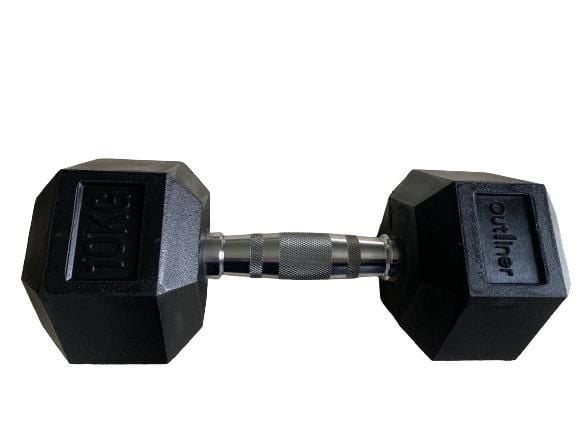 Outliner-painopaino YLDB35 kumitettu 1 x 10 kg