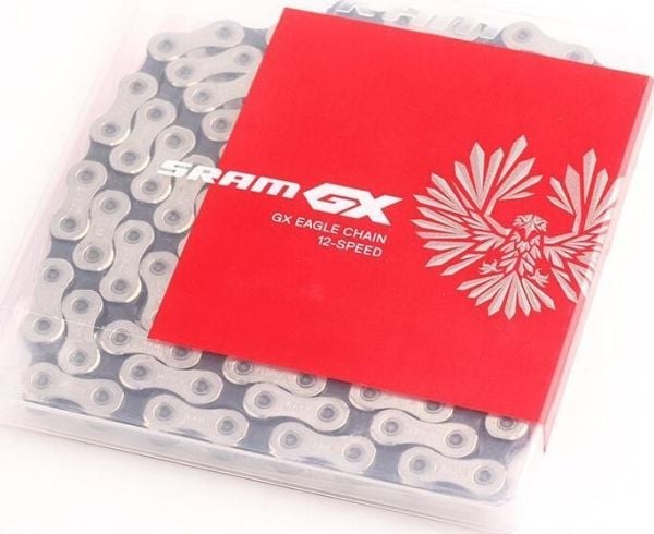 SRAM GX Eagle, Polkupyöräketju, Nikkeli, Musta, Hopea, SRAM Eagle, SRAM Eagle