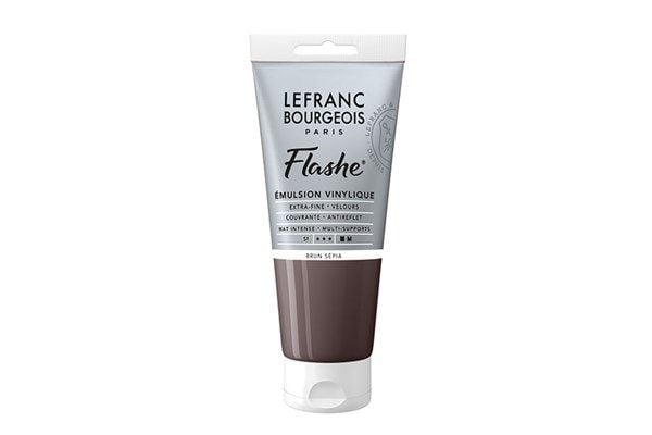 Flashe akryyli 80ml seepian ruskea