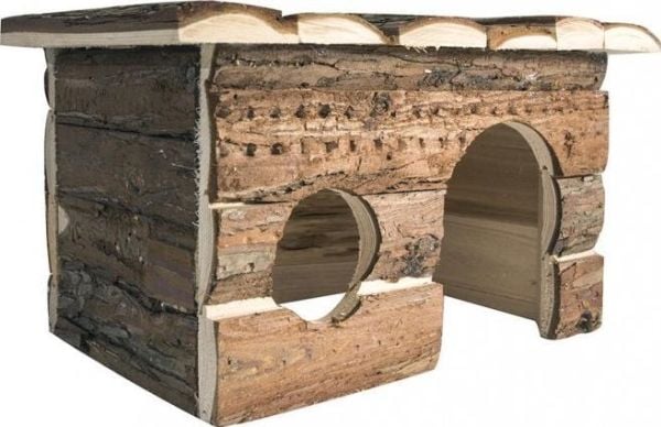 Panama hus for gnagere, tre, 28x18x18cm