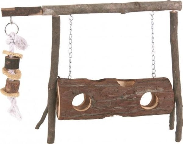 Panama Pet lekeplass til gnagere, tre, 30x20 cm