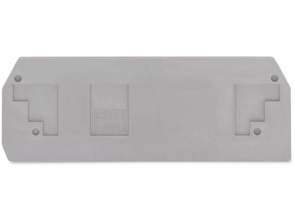 Wago 283-350, Kåpa för kopplingsplintar, Grå, 2,5 mm, 104,3 mm, 37,5 mm