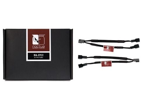 Noctua - Strömdelare för fläkt - 3 PIN intern effekt (hona) till 3 PIN intern effekt (hane) - 11.5 cm
