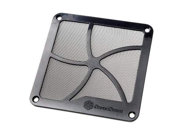 SilverStone FF122B - Suodatin järjestelmäventilaattorille - lajittelu - SilverStone AP121:lle