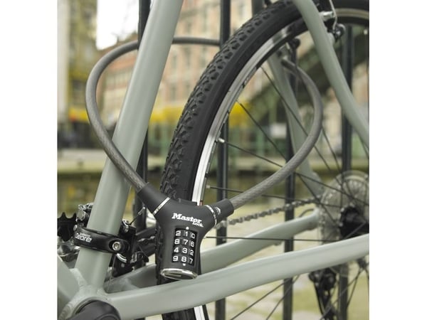 MASTER LOCK 8229EURDPRO, 0,9 m, Koodi, Terästä, Musta