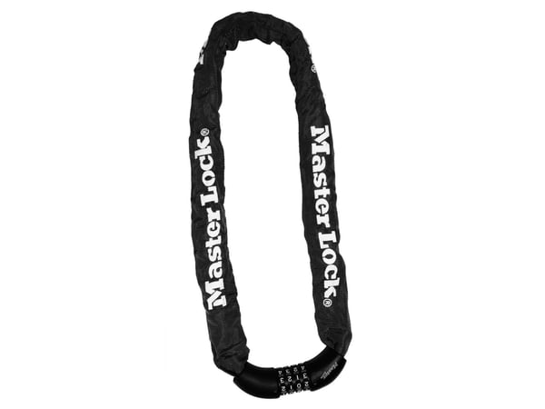 Master Lock No. 8392 - Ketju integroidulla lukolla - yhdistelmä - monipuhelin - musta