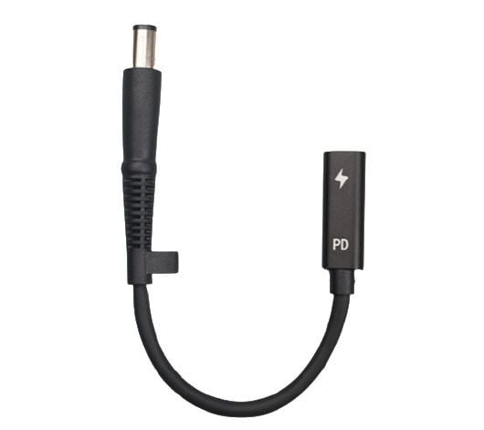 CoreParts MBXUSBC-CO0004, USB C, 7.4*5.0, Musta