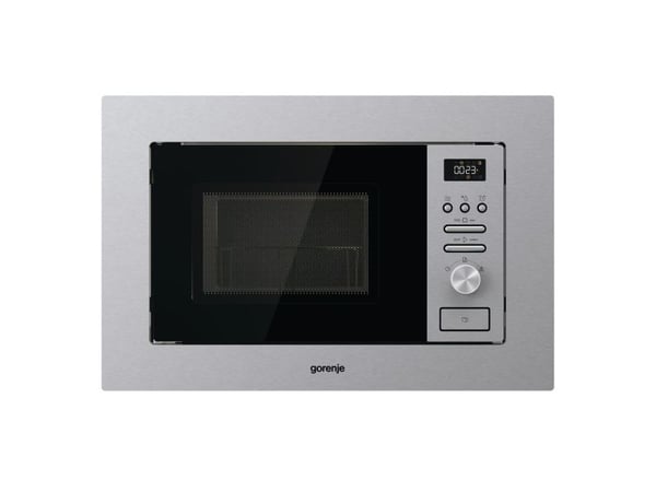 Gorenje BMI201AG1X, Innebygget, Kombinasjon mikrobølge, 20 l, 800 W, Innebygd skjerm, LED
