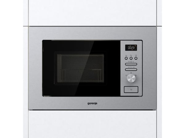 Gorenje BMI201AG1X, Innebygget, Kombinasjon mikrobølge, 20 l, 800 W, Innebygd skjerm, LED