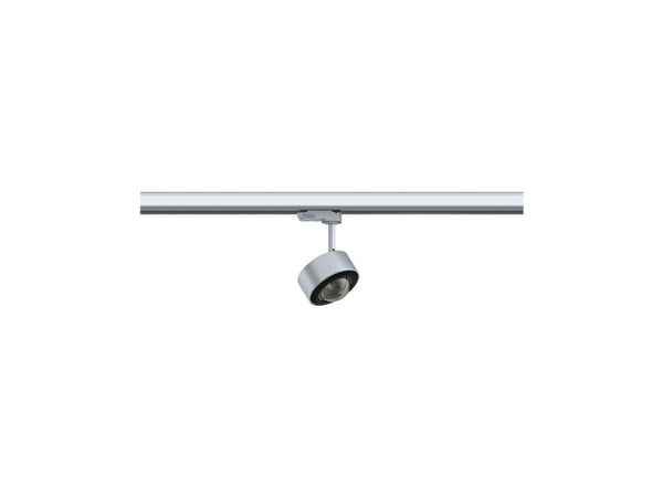 Paulmann Aldan, Spotlight på skinne, 1 ampuller, LED, 8,2 W, 4000 K, Sort, Sølv