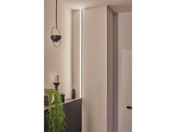 Paulmann 78904, Profil, Sort, Hvit, Aluminium, Plast, 1000 mm, 23 mm, 15 mm