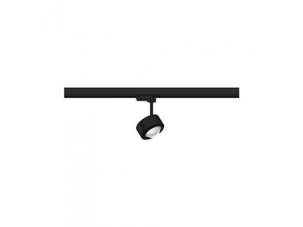 Paulmann Aldan, Spotlight på skinne, 1 ampuller, LED, 8,2 W, 4000 K, Sort, Kromfarget