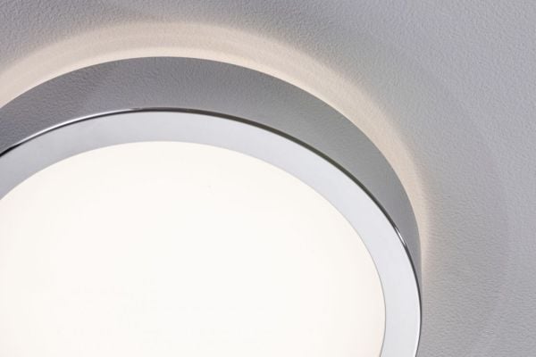 Paulmann Aviar, Rund, Tak/Vegg, Kromfarget, Plast, Hjem, Kontor, IP44