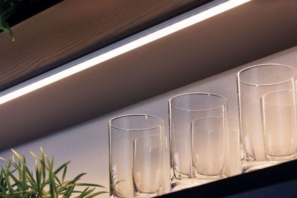 Paulmann 70517, Profil, Aluminium, Hvit, Aluminium, Plast, 1000 mm, 17 mm, 9 mm
