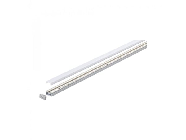 Paulmann 70517, Profil, Aluminium, Hvit, Aluminium, Plast, 1000 mm, 17 mm, 9 mm