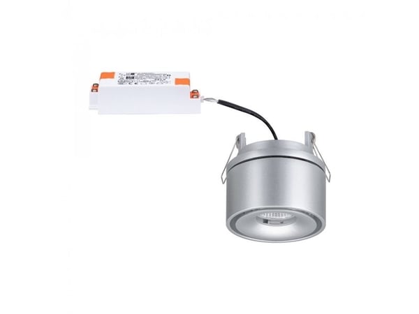 Paulmann Spircle, Overflateegnet, 1 ampuller, LED, 8 W, 3000 K, Kromfarget