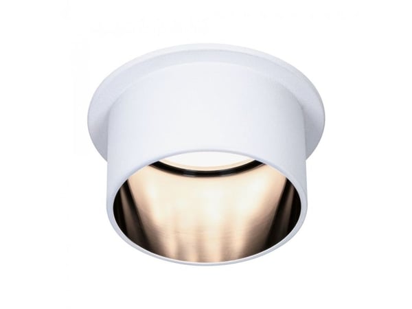 Paulmann Gil Coin, Overflateegnet, 1 ampuller, LED, 6 W, 2700 K, Sort, Hvit