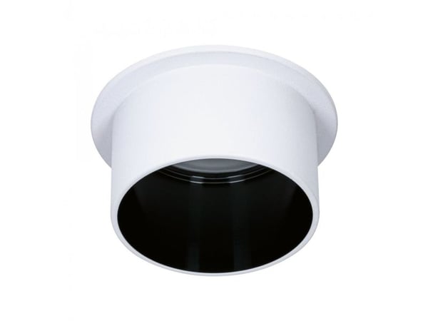 Paulmann Gil Coin, Overflateegnet, 1 ampuller, LED, 6 W, 2700 K, Sort, Hvit