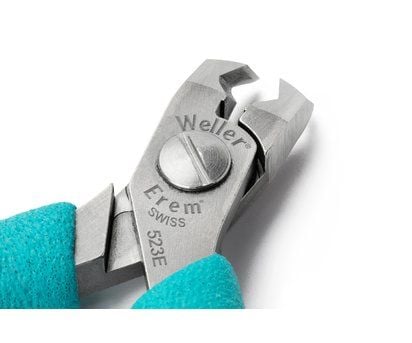 Weller 523E, Hånd kabelkutter, Blå, 1,2 cm, 1 mm, 110 mm, 65 g