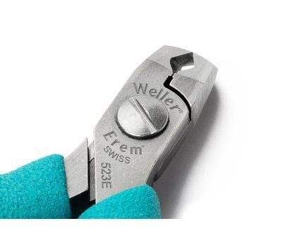Weller 523E, Hånd kabelkutter, Blå, 1,2 cm, 1 mm, 110 mm, 65 g