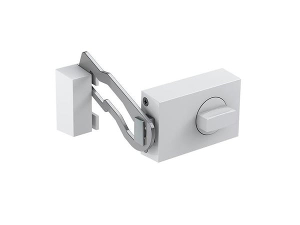 BASI KS 500-60, Boltelås, Hvit, 875 g, 65 mm, 26,5 mm, 128 mm
