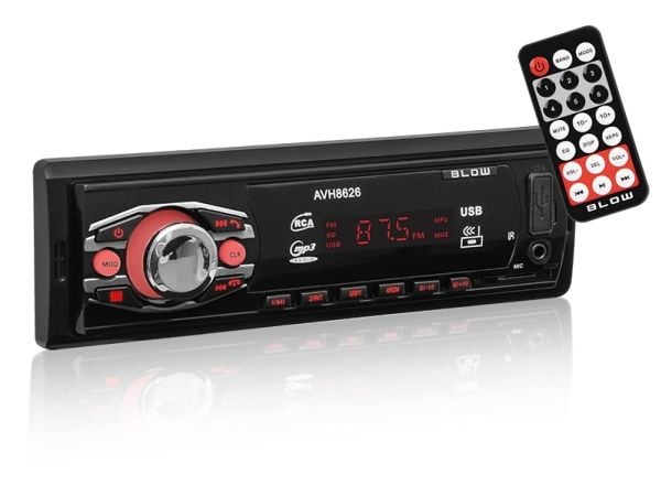 BLOW AVH-8626, Bil, FM, 87,5 - 108 MHz, 25 W, 50 dB, 4 O