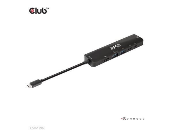 Club 3D - Dockingstasjon - USB-C 3.1 Gen 1 - HDMI - GigE