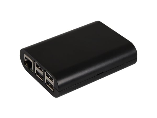 Joy-iT Pi 2 - Fodral, Boks, Raspberry Pi, Raspberry Pi, Sort, Plast, 89,5 mm