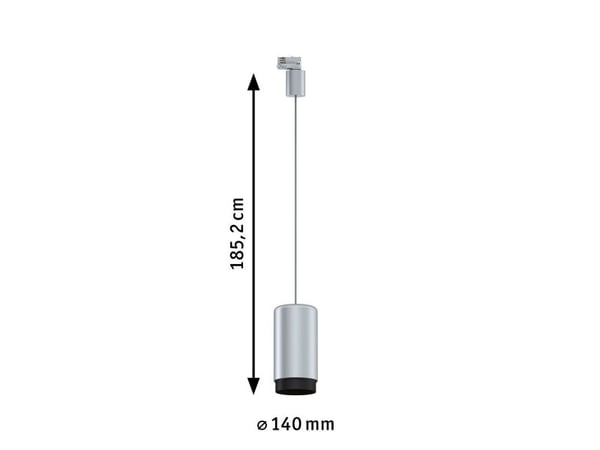 Paulmann Corus, Kiskospotti, E27, 1 lamppu(a), 230 V, Hopea