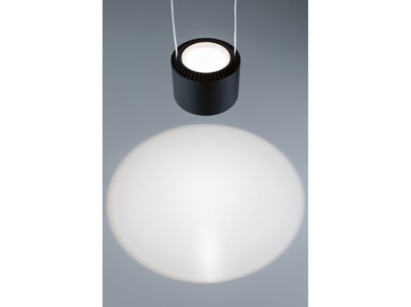 Paulmann Aldan, Fleksibel montering, Sort, Sort, Rund, Matte, II