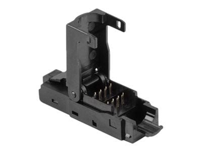 Lanberg PLU-6000TL, RJ-45, musta, uros, suora, nailon, polykarbonaatti (PC), kat. 6
