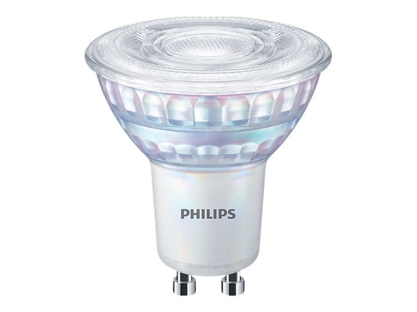 Philips Kohdelamppu 80W PAR16 GU10, 6,2 W, 80 W, GU10, 575 lm, 25000 h, Lämmin hehku