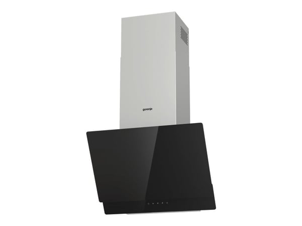 Gorenje Essential WHI649EXBG - Panser - skorsteinvinklet - bredde: 60 cm - dybde: 33.5 cm - ekstraksjon og resirkulasjon (-) - med intern motor - r...