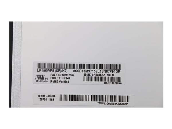 Lenovo - 15" (38,1 cm) FHD IPS AG 250 nit-panel - FRU
