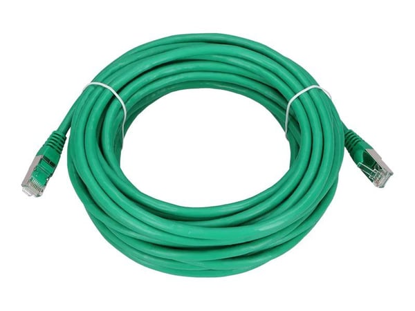 Extralink - Liitäntäkaapeli - RJ-45 (uros) RJ-45 (uros) - 10 m - 6 mm - taitettu suojaamaton kierretty parikaapeli (F/UTP) - CAT 6 - sisätiloissa, ...