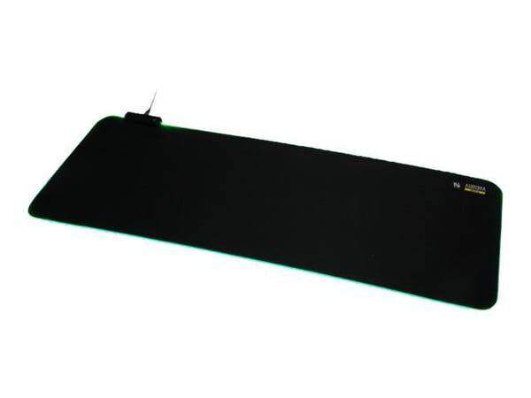 iBox IMPG5, Musta, Yksivärinen, USB-virta, Pelihiirimatto