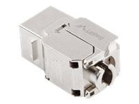 Lanberg KSF7-2000 - Modulinnlegg - CAT 7 - FTP - RJ-45 - sølv