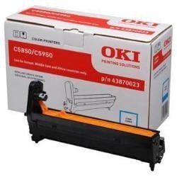 OKI - Cyan - original - trommelsett - for OKI MC560dn, MC560n; C5850dn, 5850n, 5950cdtn, 5950dn, 5950dtn, 5950n