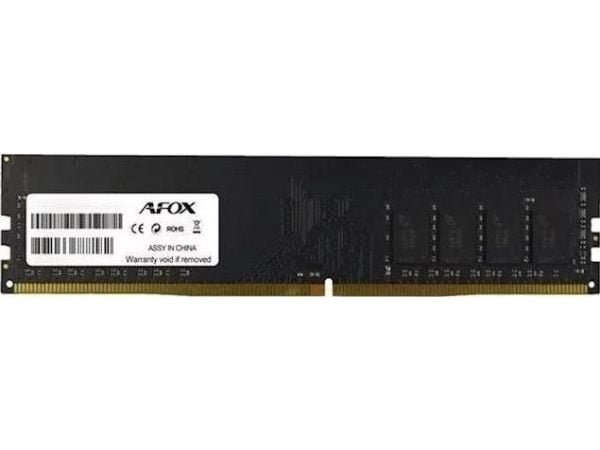 AFOX DDR4 8G 2133 UDIMM, 8GB, 1 x 8GB, DDR4, 2133Mhz, 288-pinners DIMM